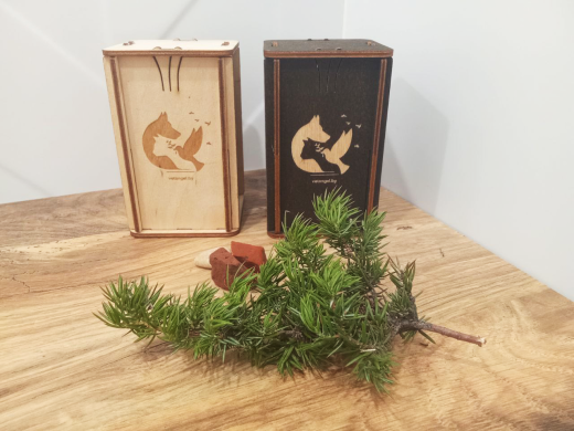 Деревянная урна для праха (мини)